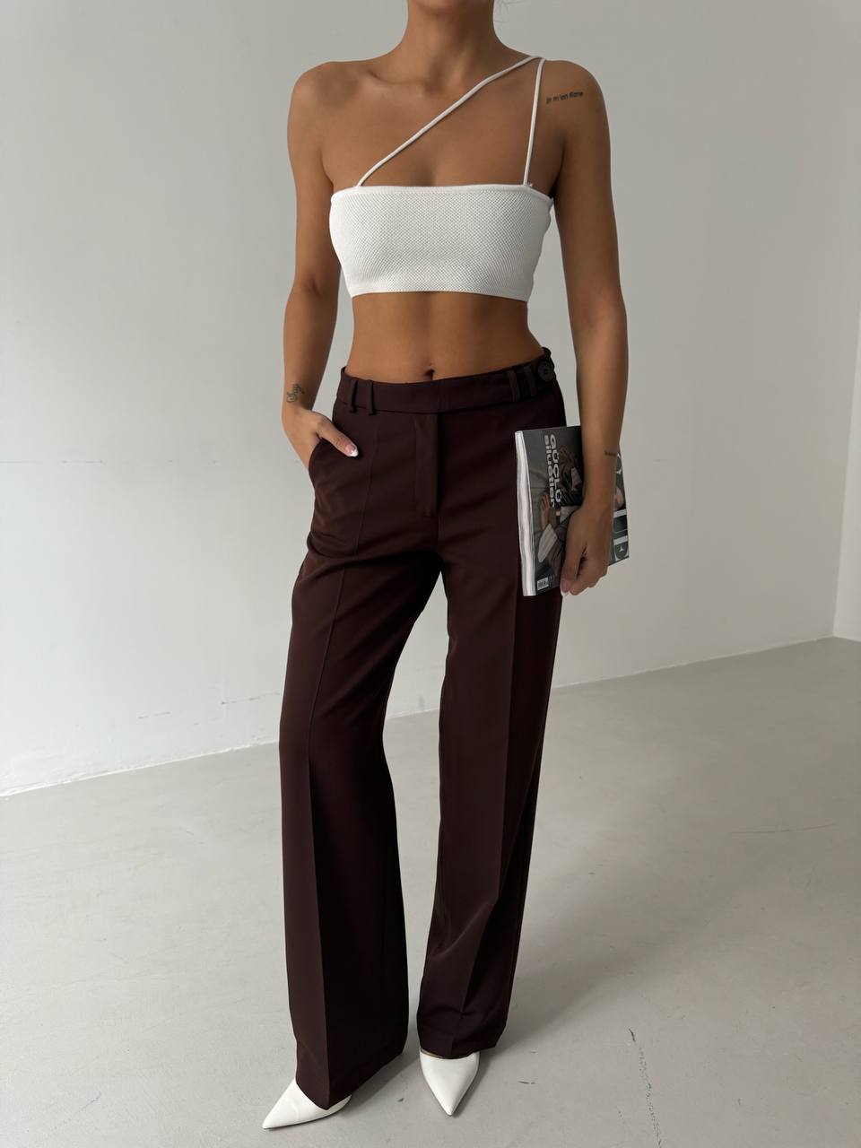The Haze Trousers – Blue & Brown