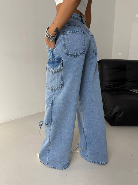 The Willow Jean – Black & Blue