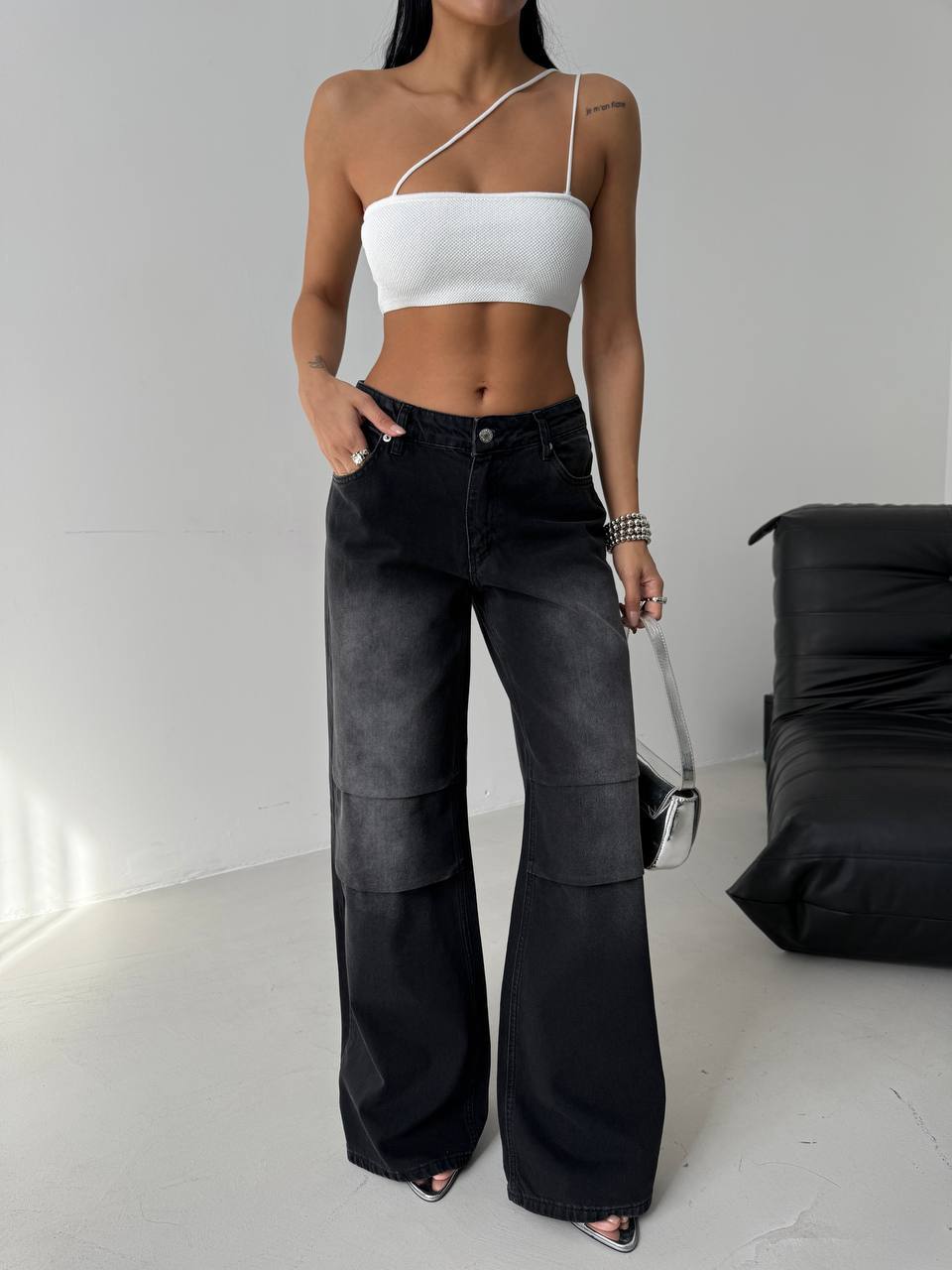 The Verge Jean – (Blue & Black)
