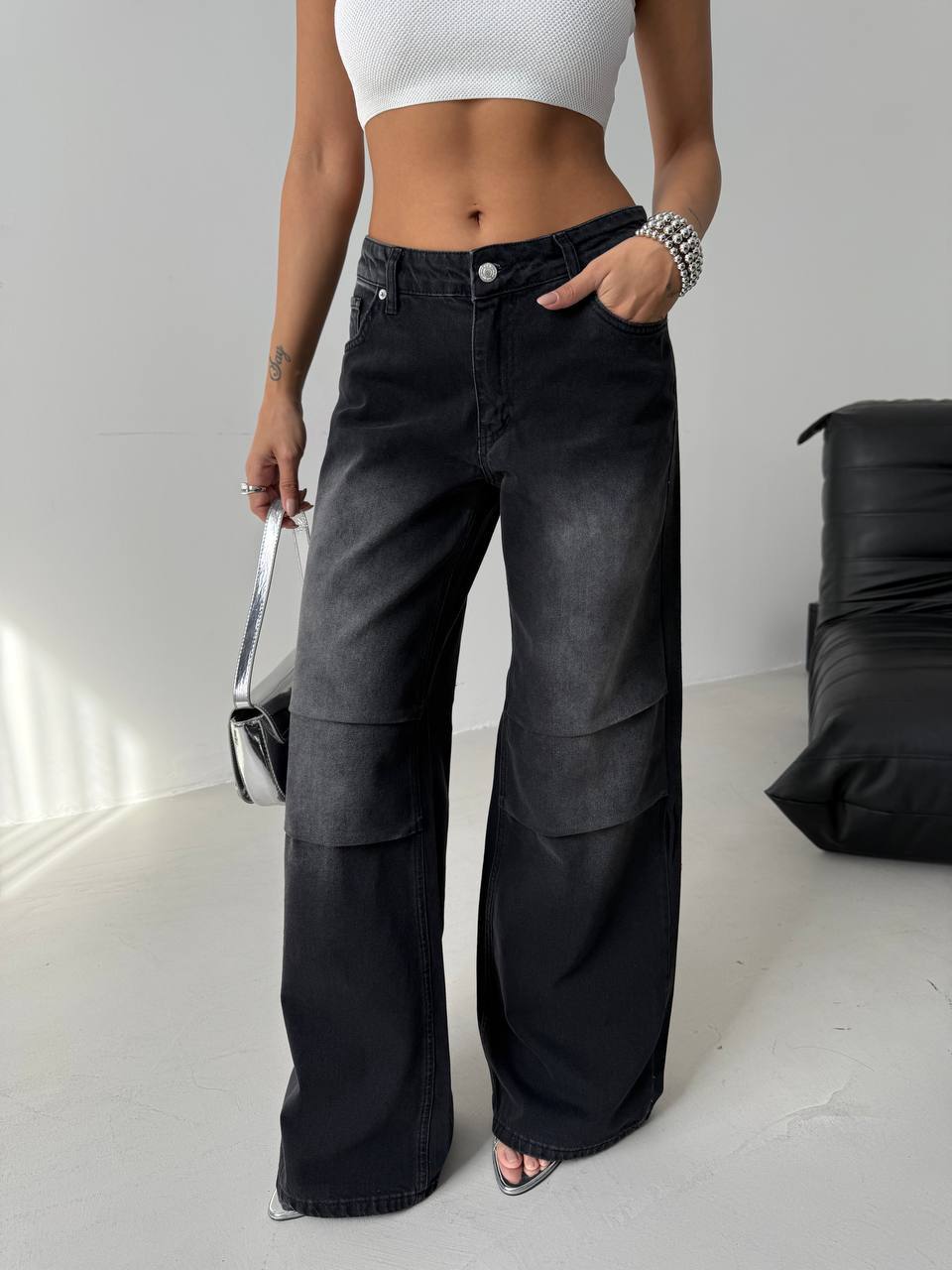 The Verge Jean – (Blue & Black)