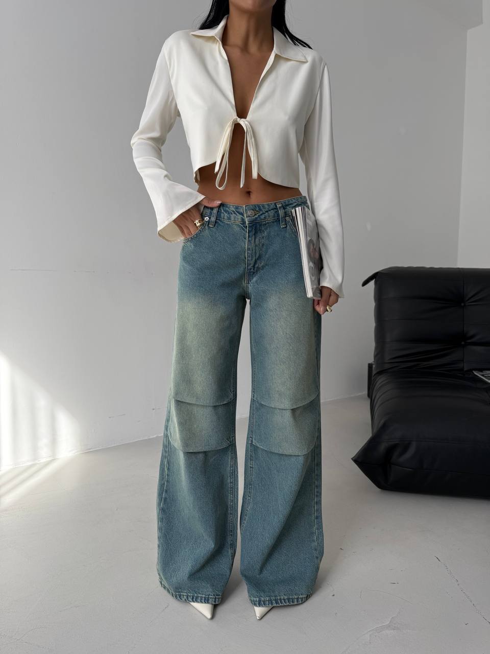 The Verge Jean – (Blue & Black)