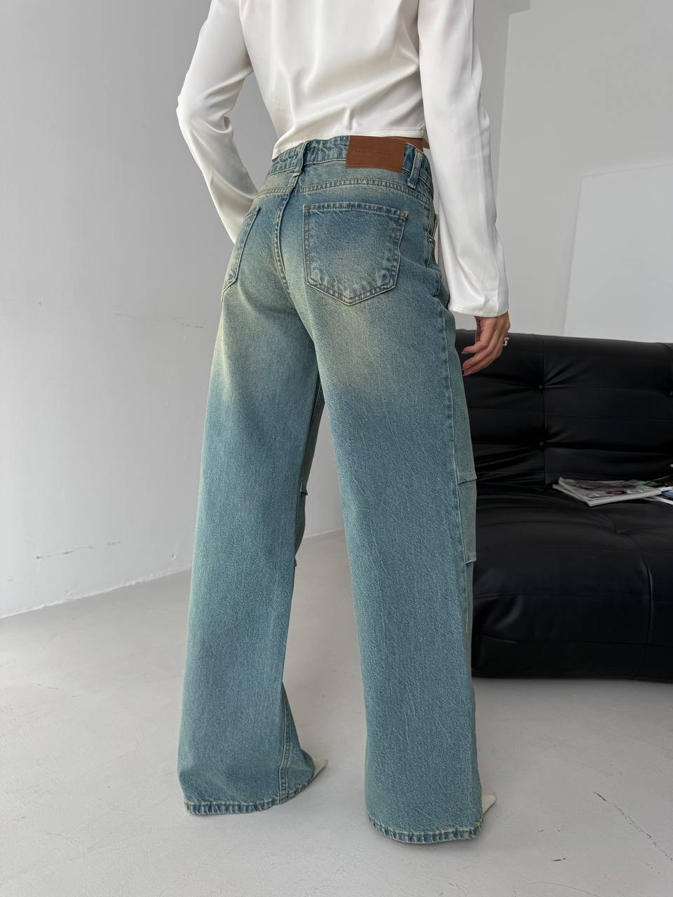 The Verge Jean – (Blue & Black)