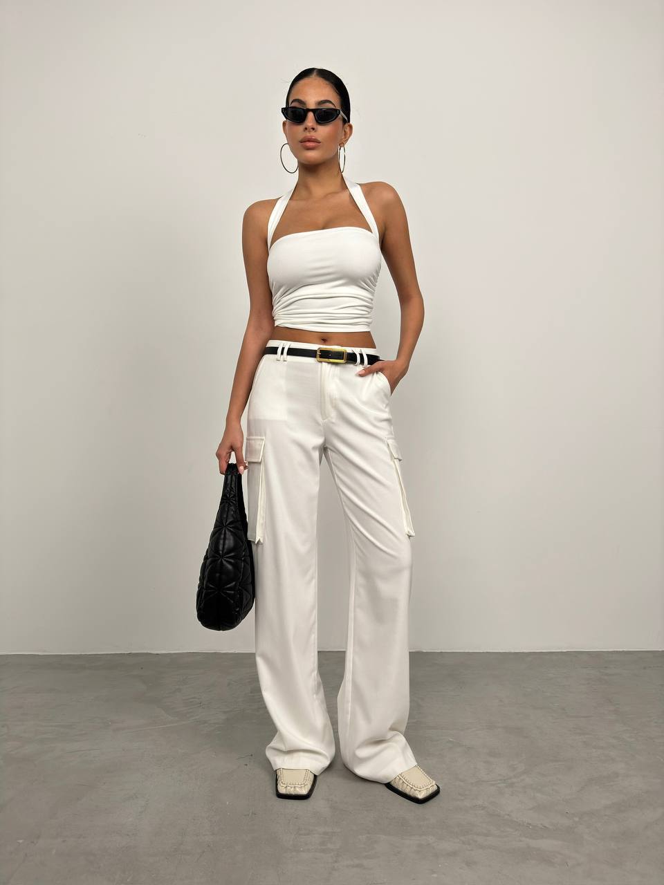 The Column Halter Top