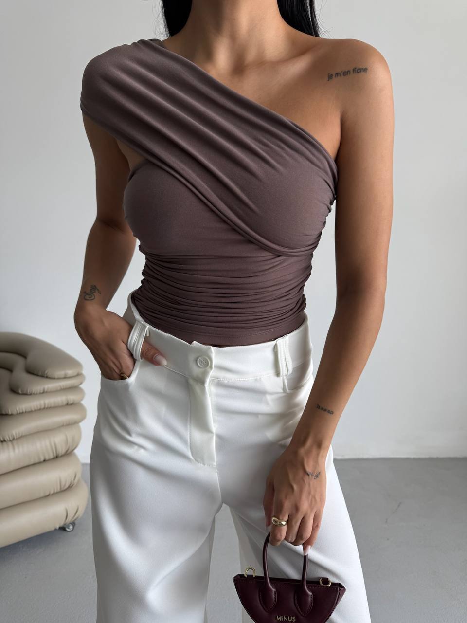The Axis Ruched Top