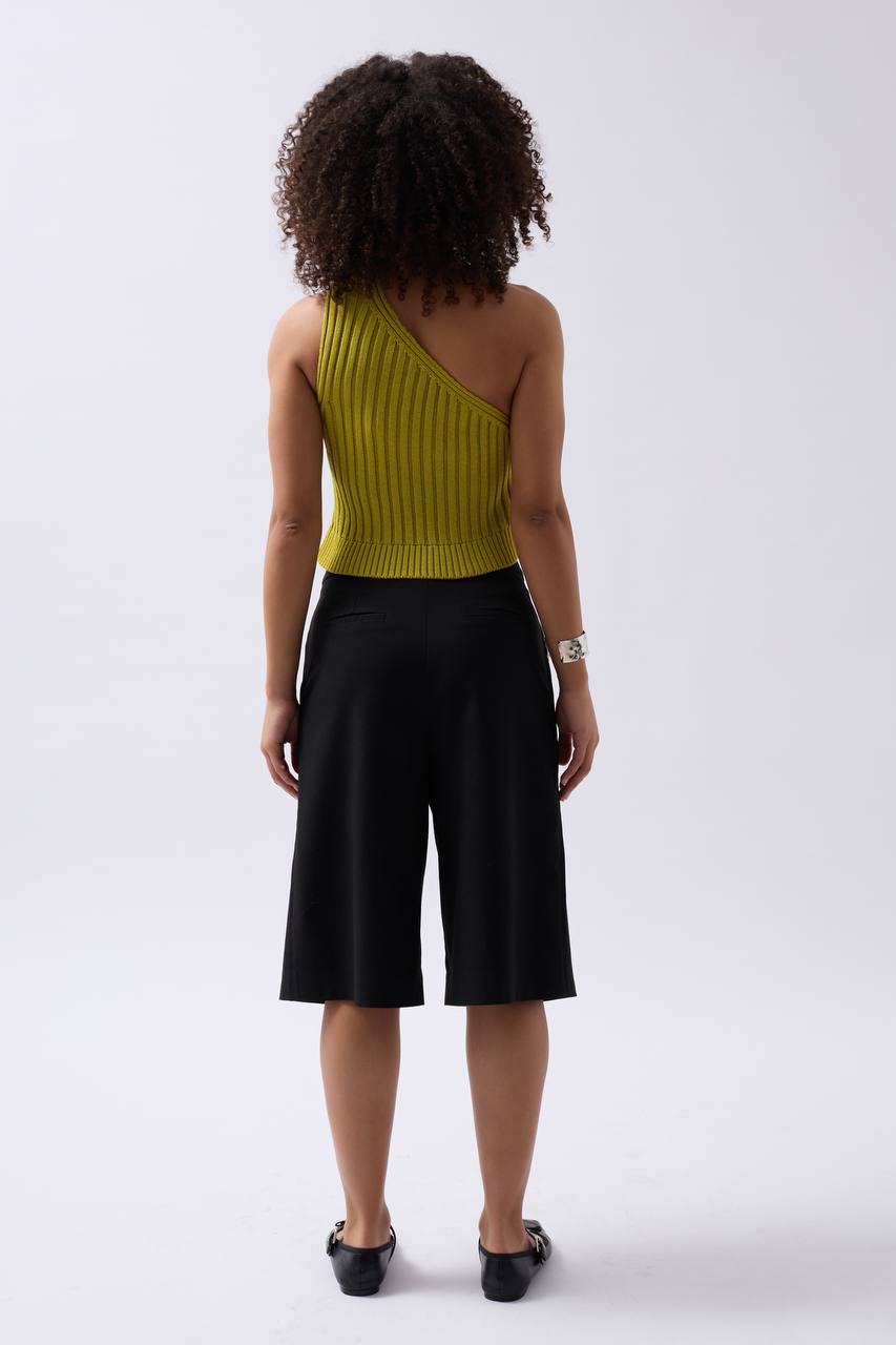 The Soleil Knit Top - Lime and Pink