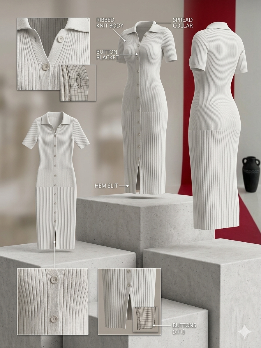 The Elara Knit Dress