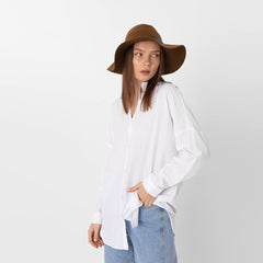 Poplin White Shirt