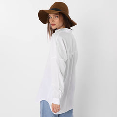 Poplin White Shirt