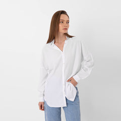 Poplin White Shirt