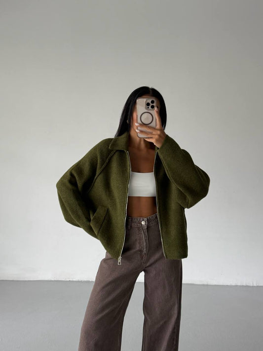 The Sylva Sweater - Forest Green