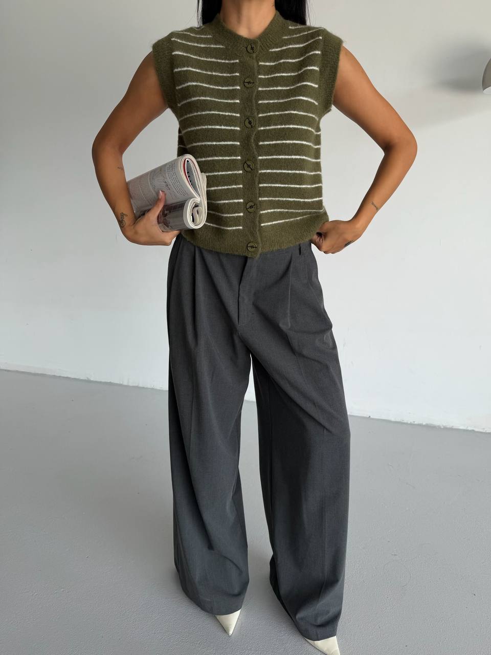 The Linea Knit Vest