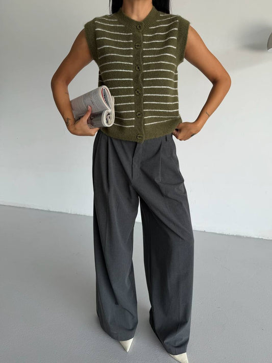 The Linea Knit Vest