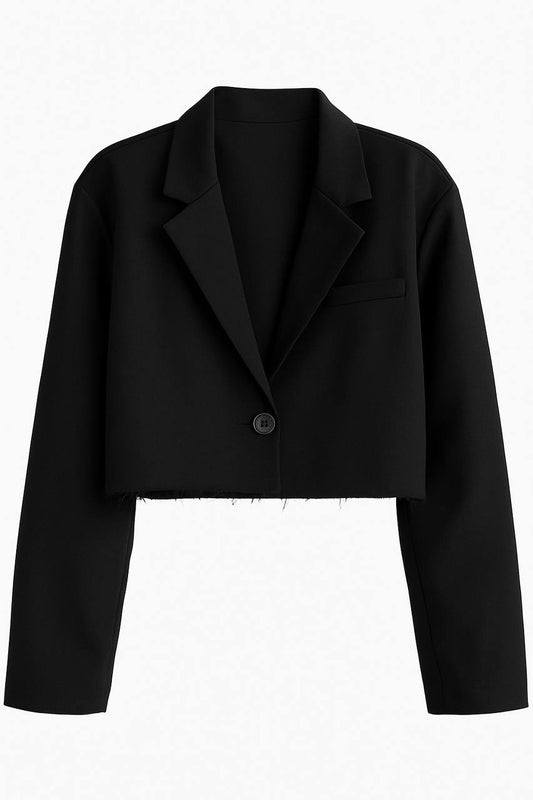The Frame Crop Blazer